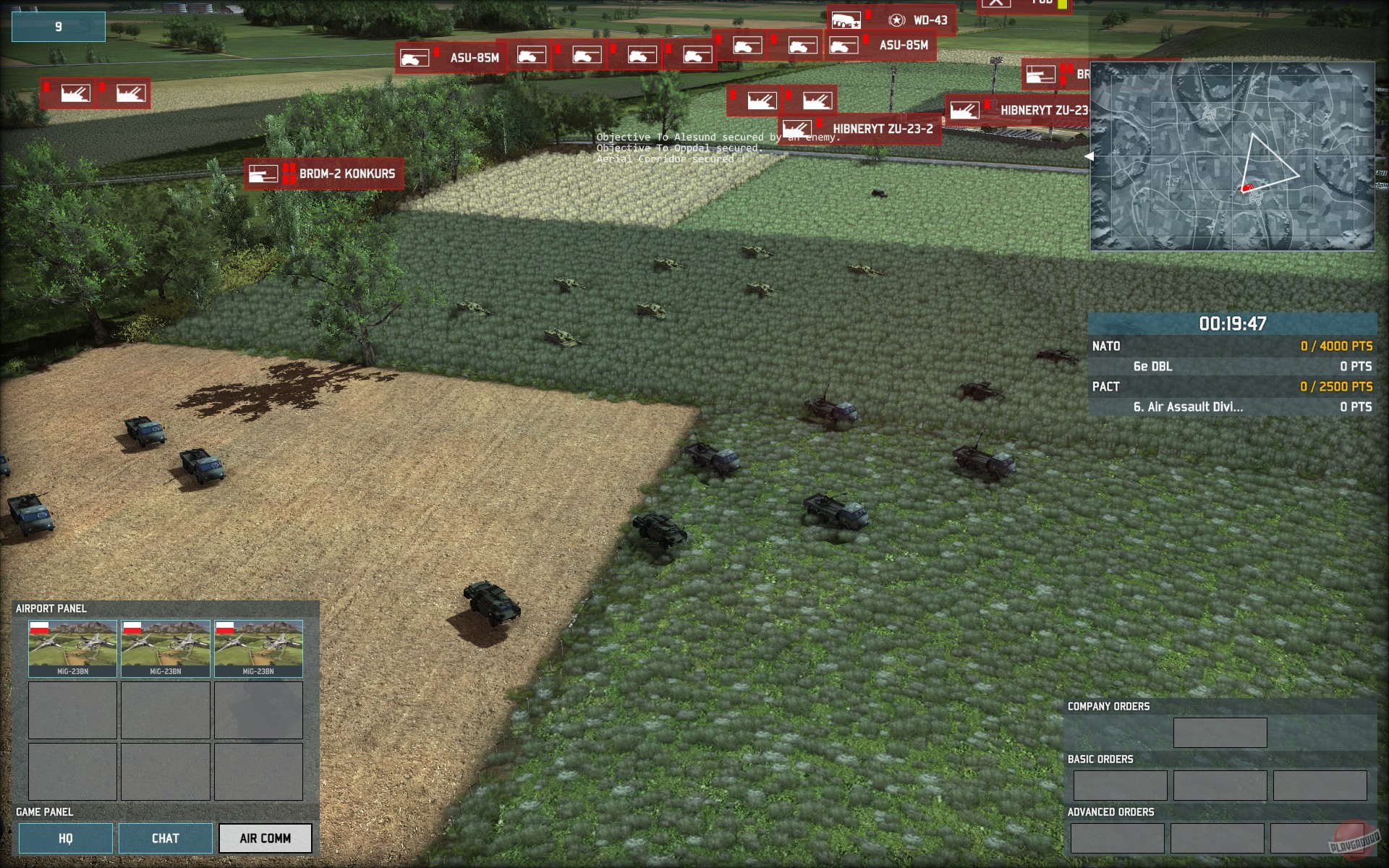 Скриншот из игры Wargame: AirLand Battle - 79