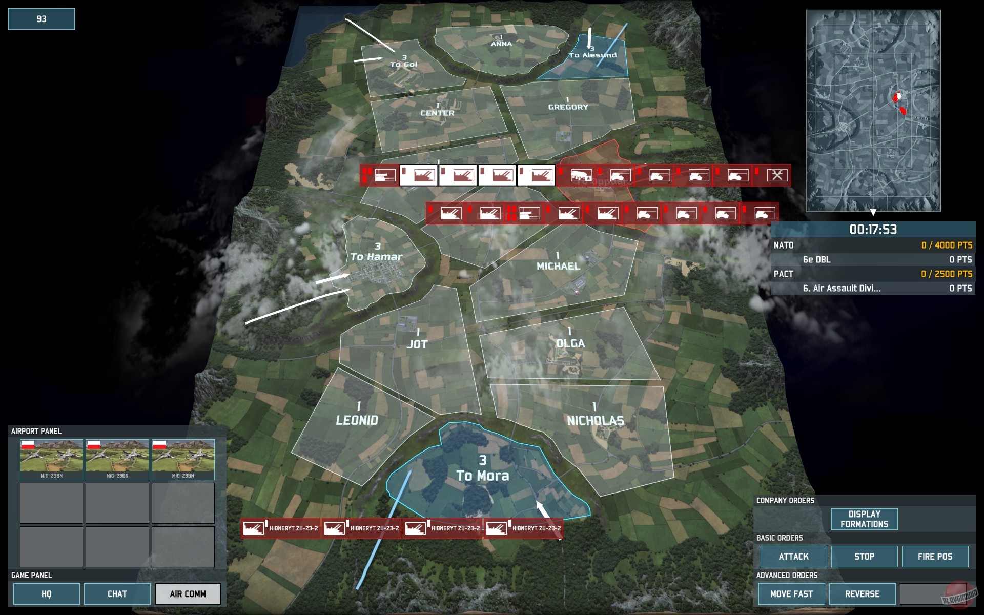 Скриншот из игры Wargame: AirLand Battle - 88