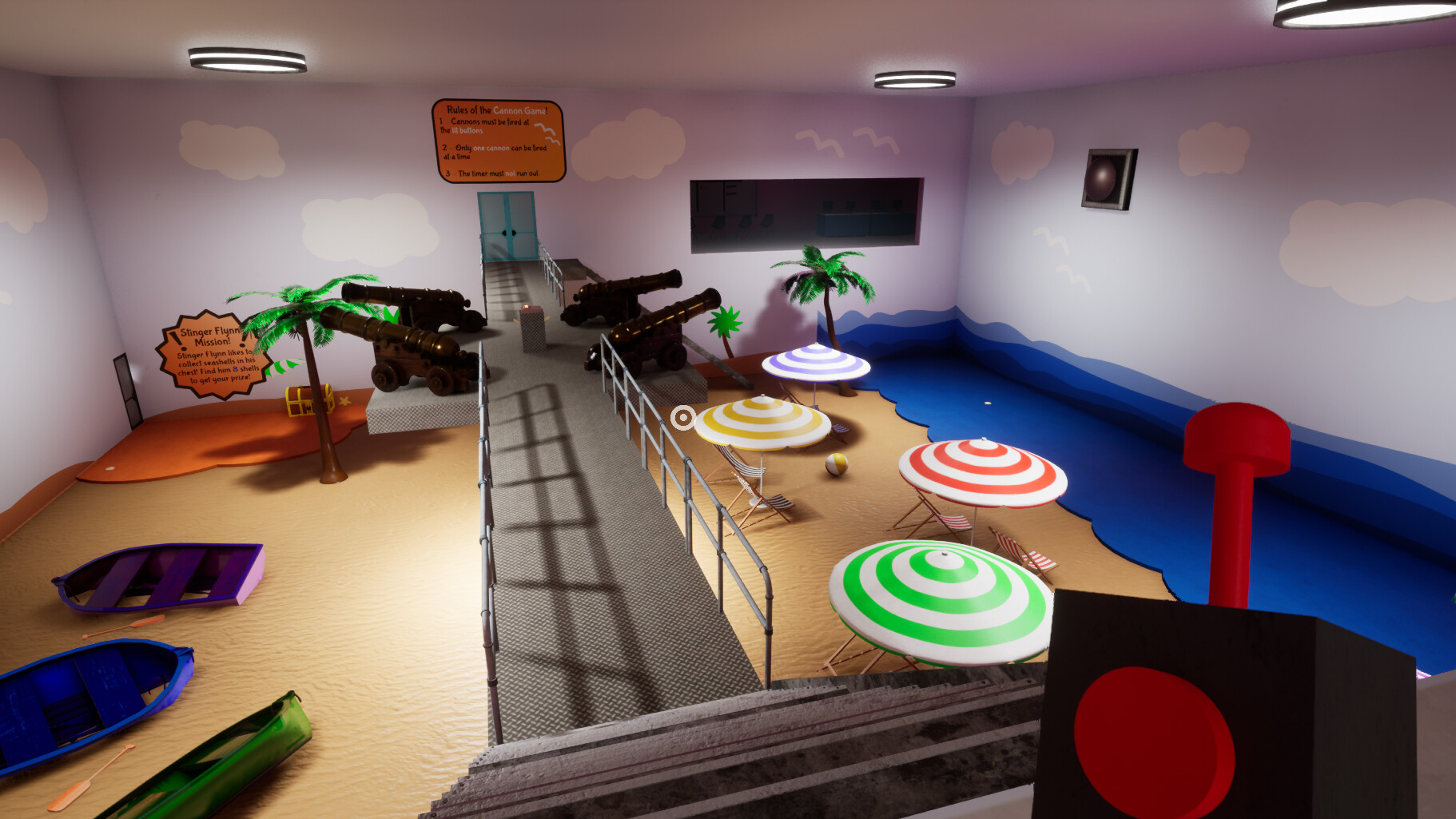 Скриншот из игры Garten of Banban 2 - 1