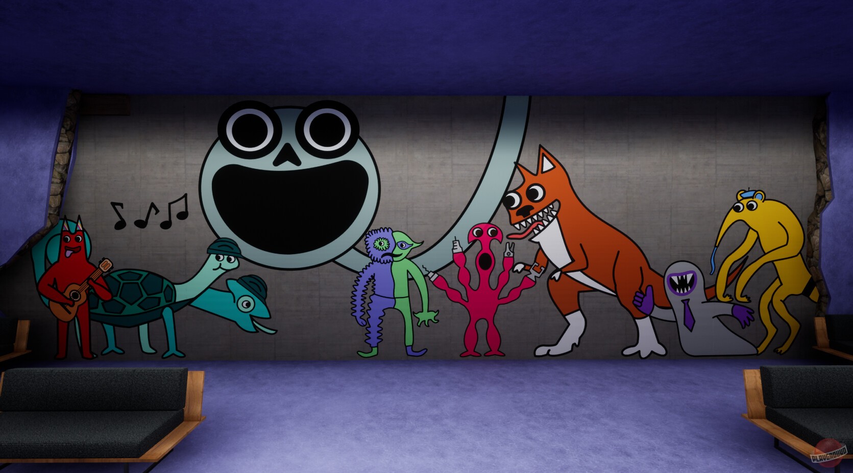 Скриншот из игры Garten of Banban 8: Anti Devil - 1