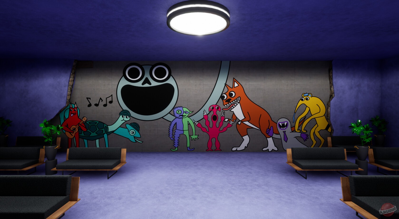 Скриншот из игры Garten of Banban 8: Anti Devil - 9