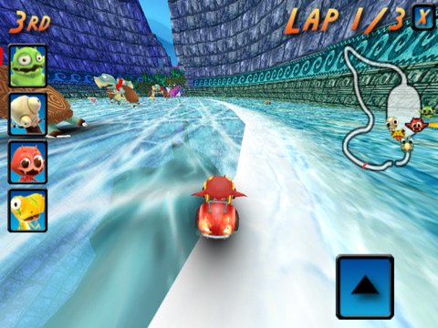 Скриншот из игры Cocoto Kart Online - 1