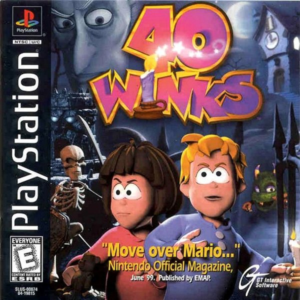 Обложка игры 40 Winks