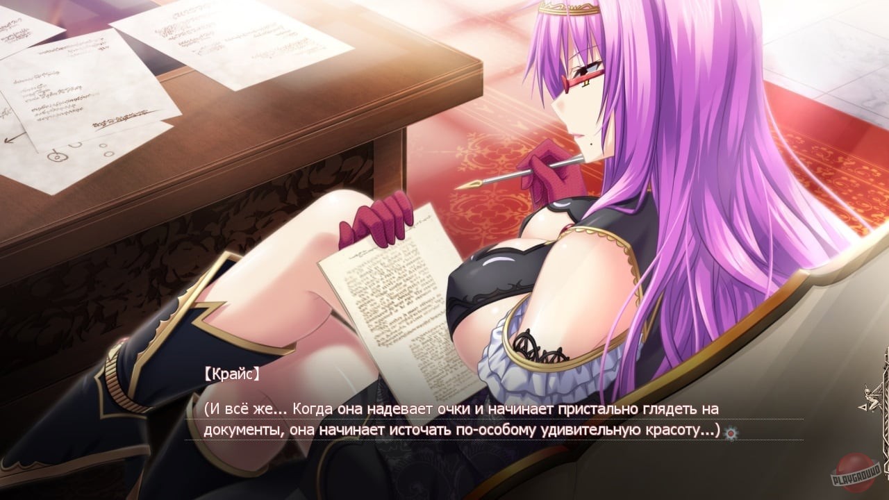 Скриншот из игры Madou Koukaku: Yami no Tsuki Megami wa Doukoku de Utau - 3