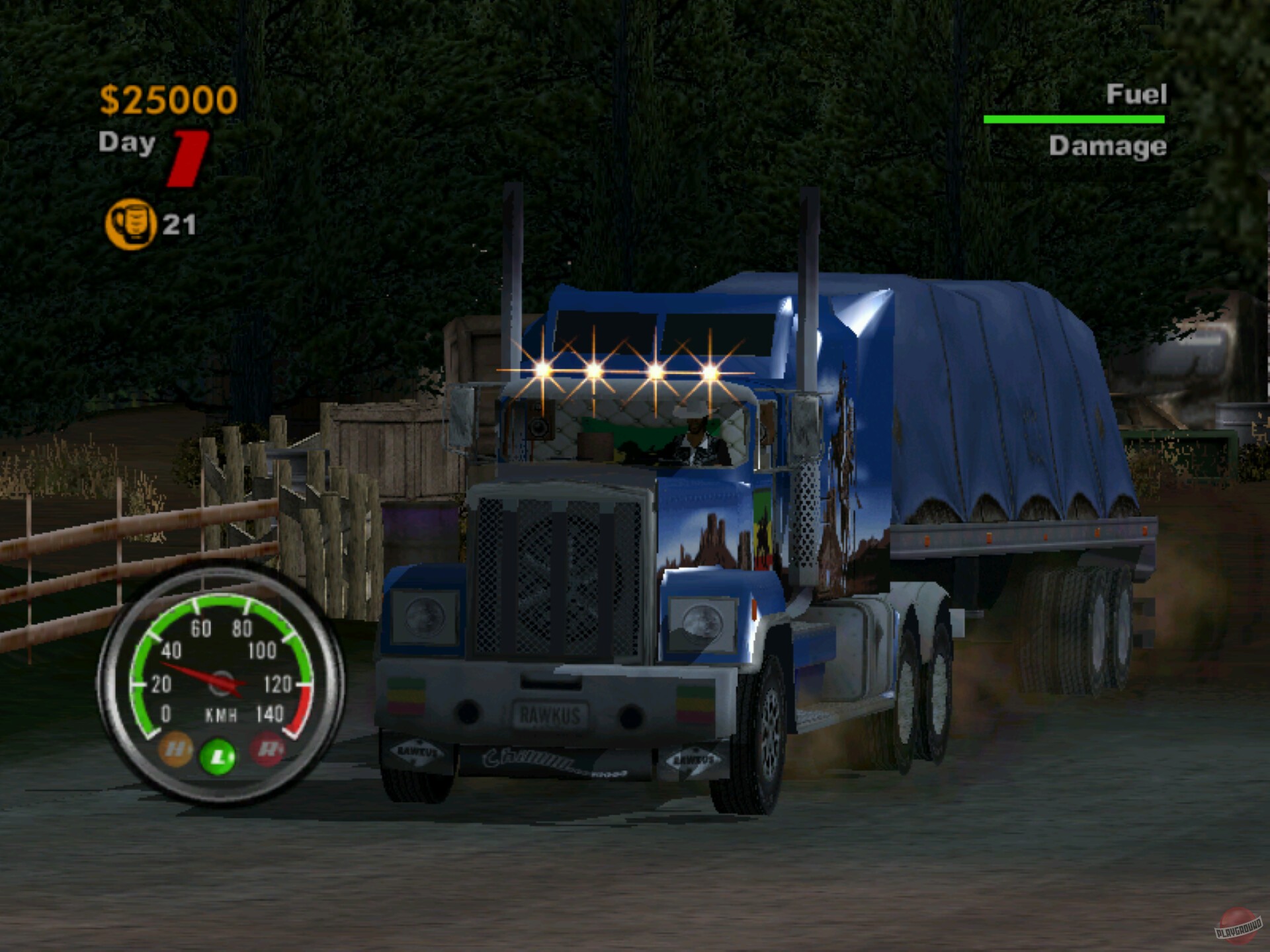 Скриншот из игры Big Mutha Truckers - 7