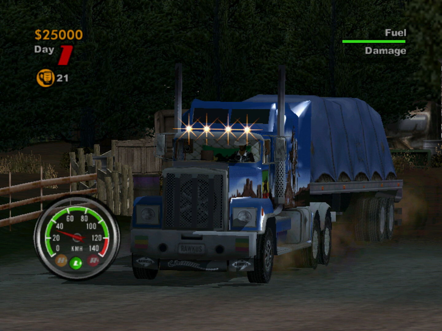 Скриншот из игры Big Mutha Truckers - 10