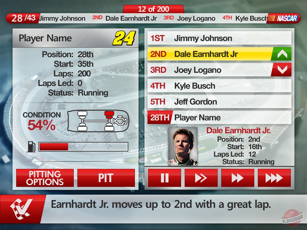 Скриншот из игры NASCAR Redline - 1