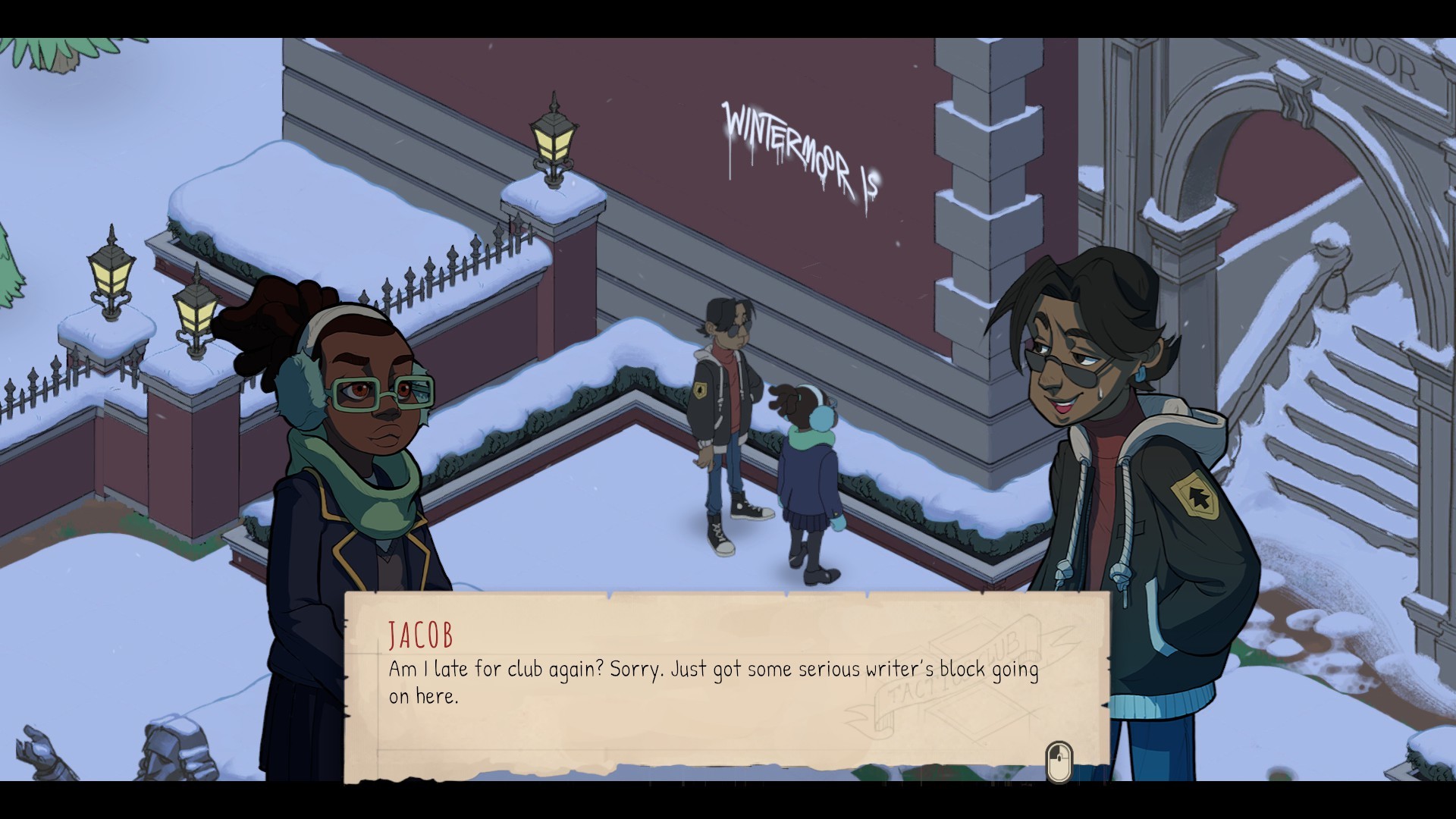 Скриншот из игры Wintermoor Tactics Club - 8