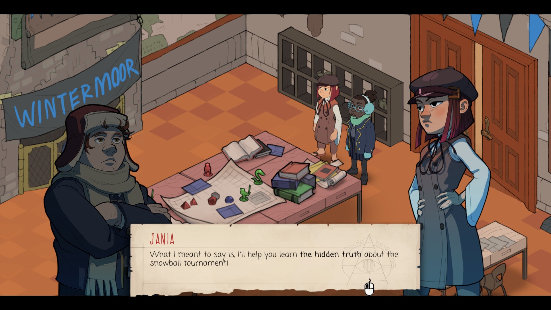 Скриншот из игры Wintermoor Tactics Club - 23
