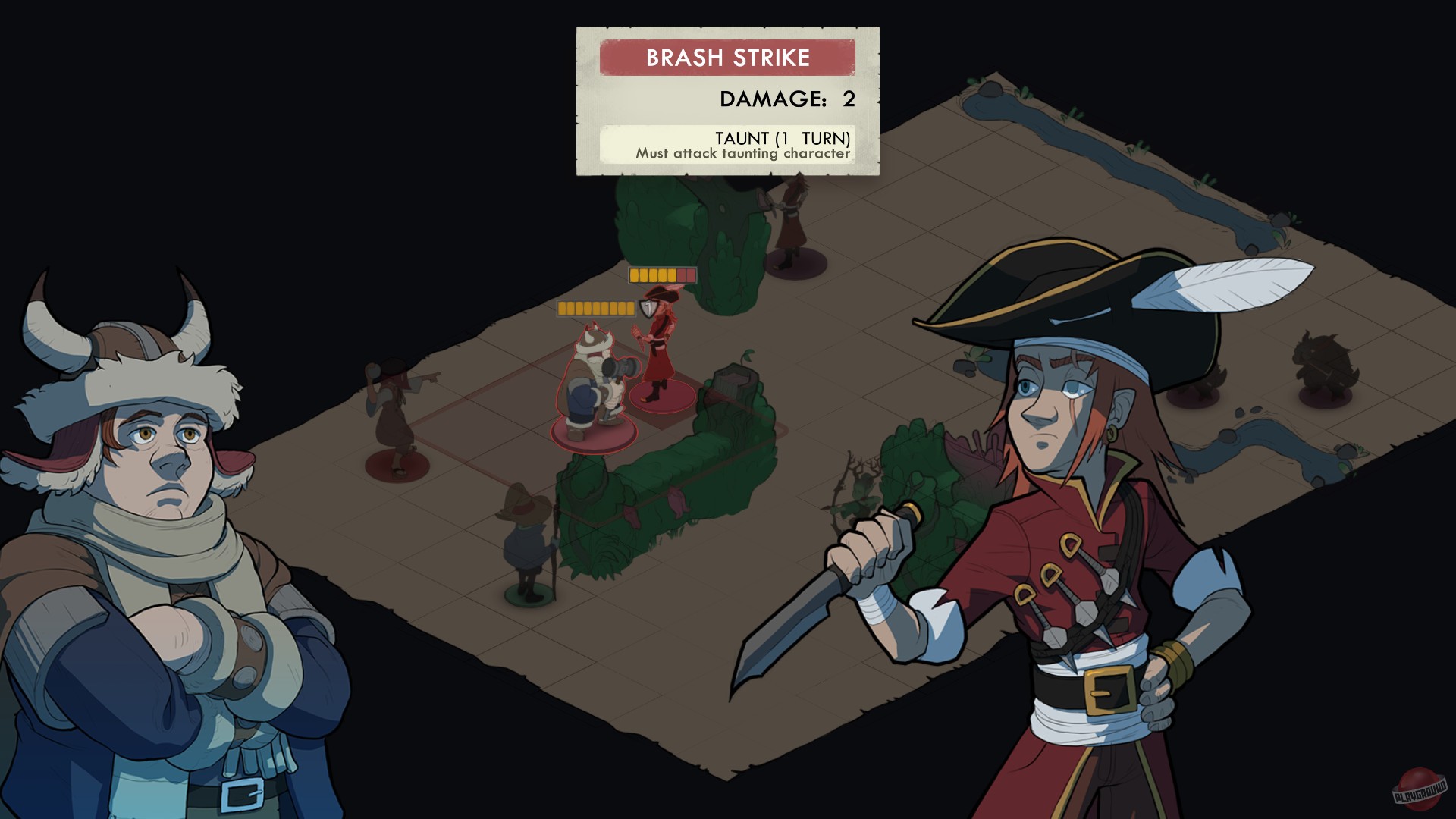 Скриншот из игры Wintermoor Tactics Club - 21