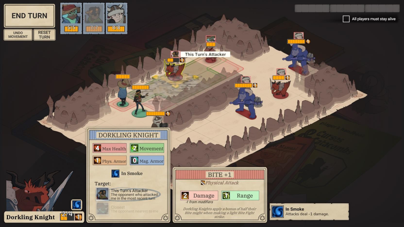 Скриншот из игры Wintermoor Tactics Club - 18