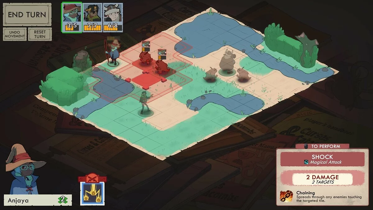 Скриншот из игры Wintermoor Tactics Club - 27