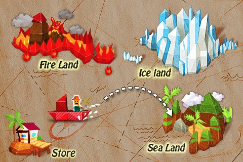 Скриншот из игры Paper Fish - 2