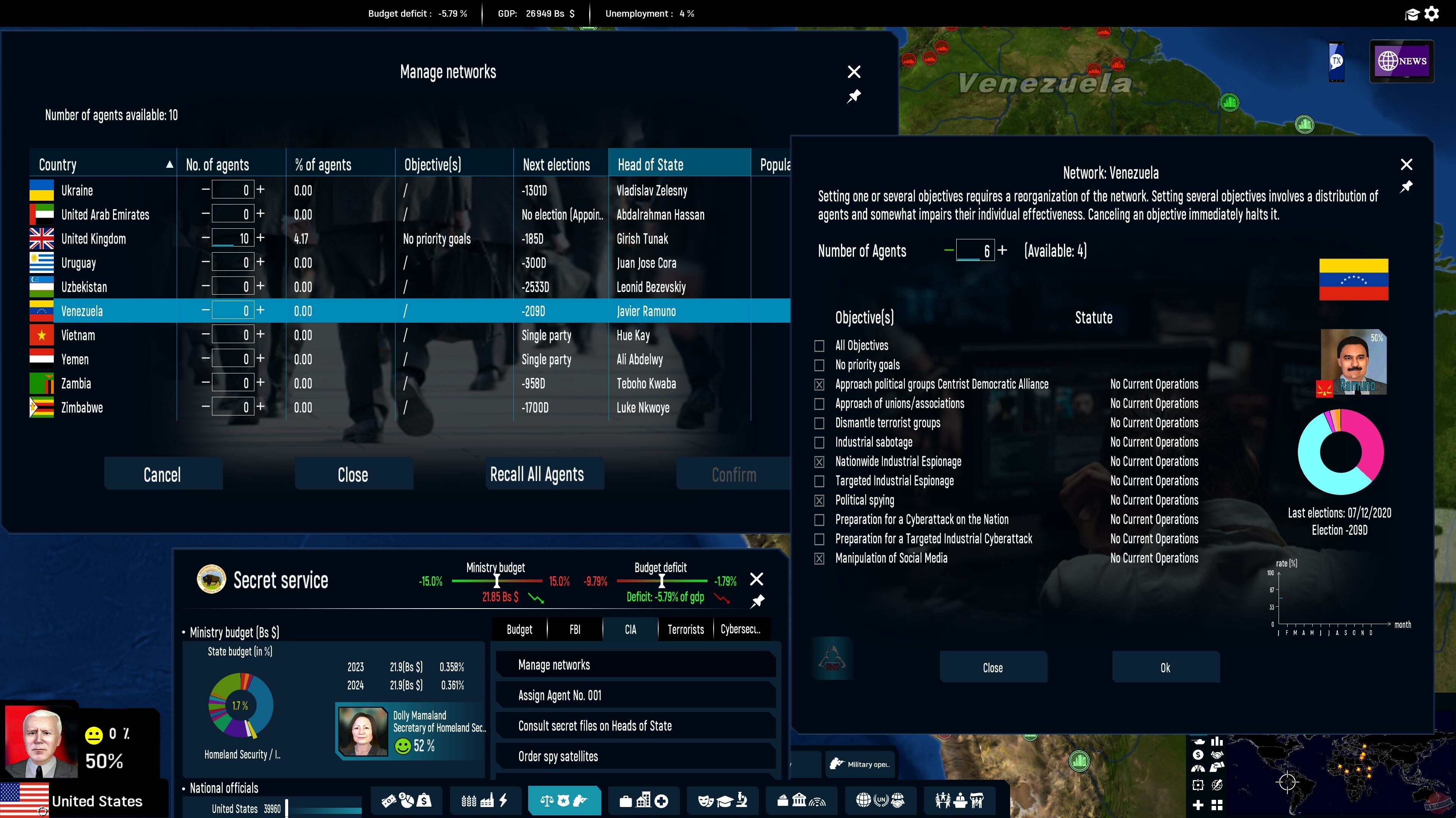 Скриншот из игры Geo-Political Simulator 5 - 3