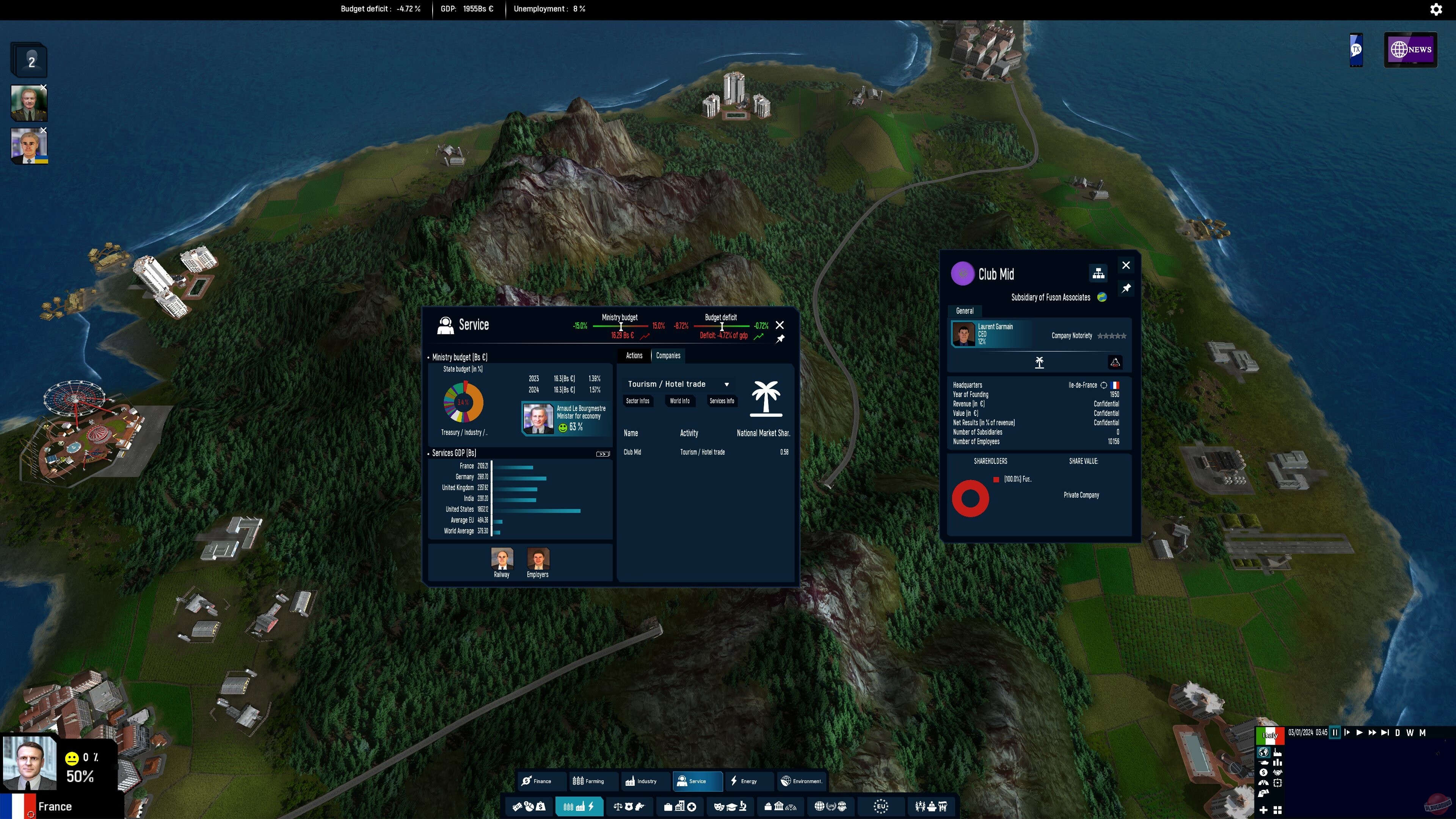 Скриншот из игры Geo-Political Simulator 5 - 14