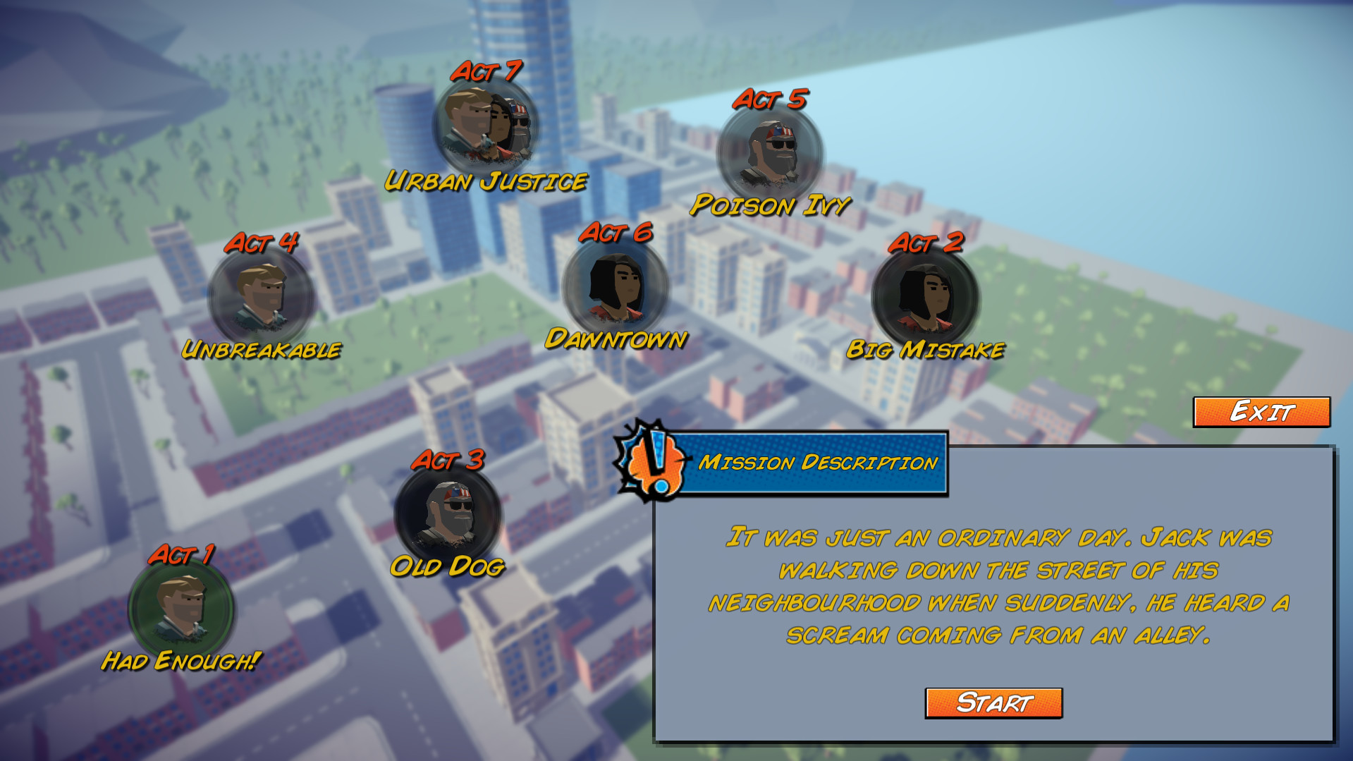Скриншот из игры Urban Justice - 3