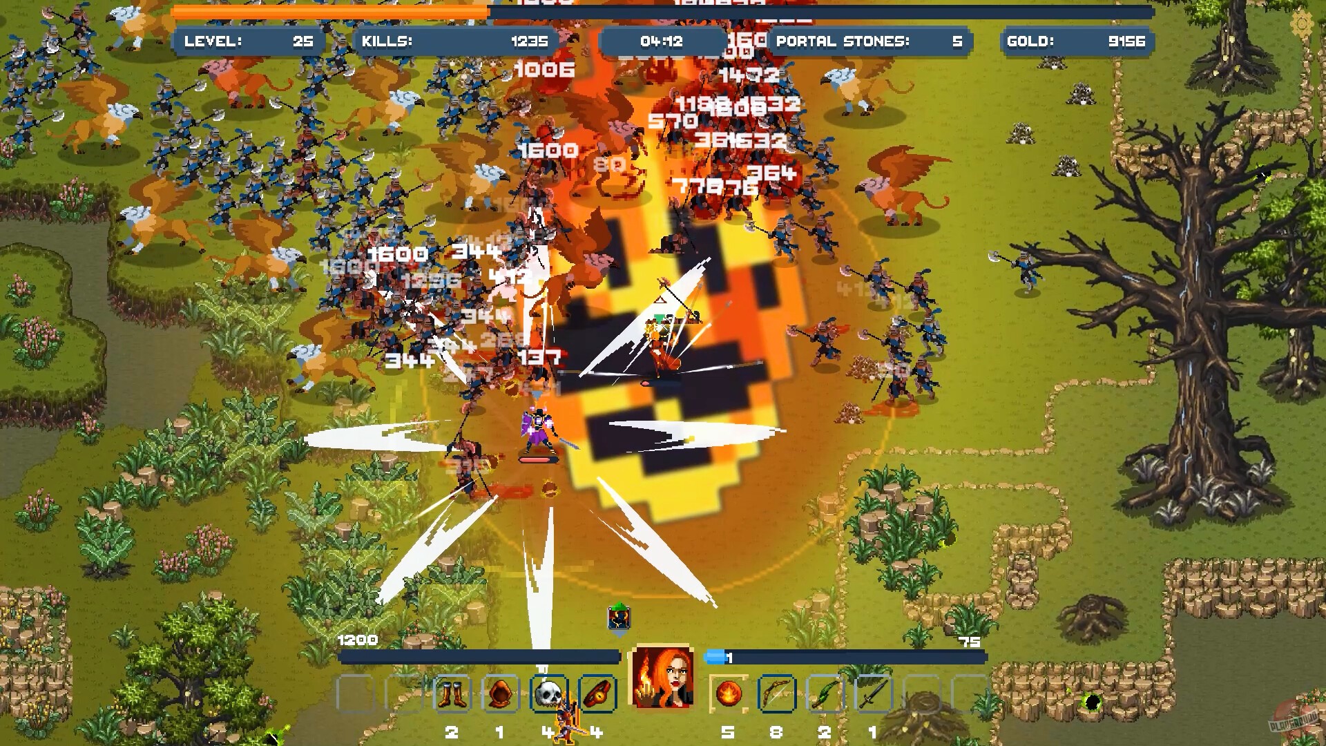 Скриншот из игры Might'n Mow'em - 2