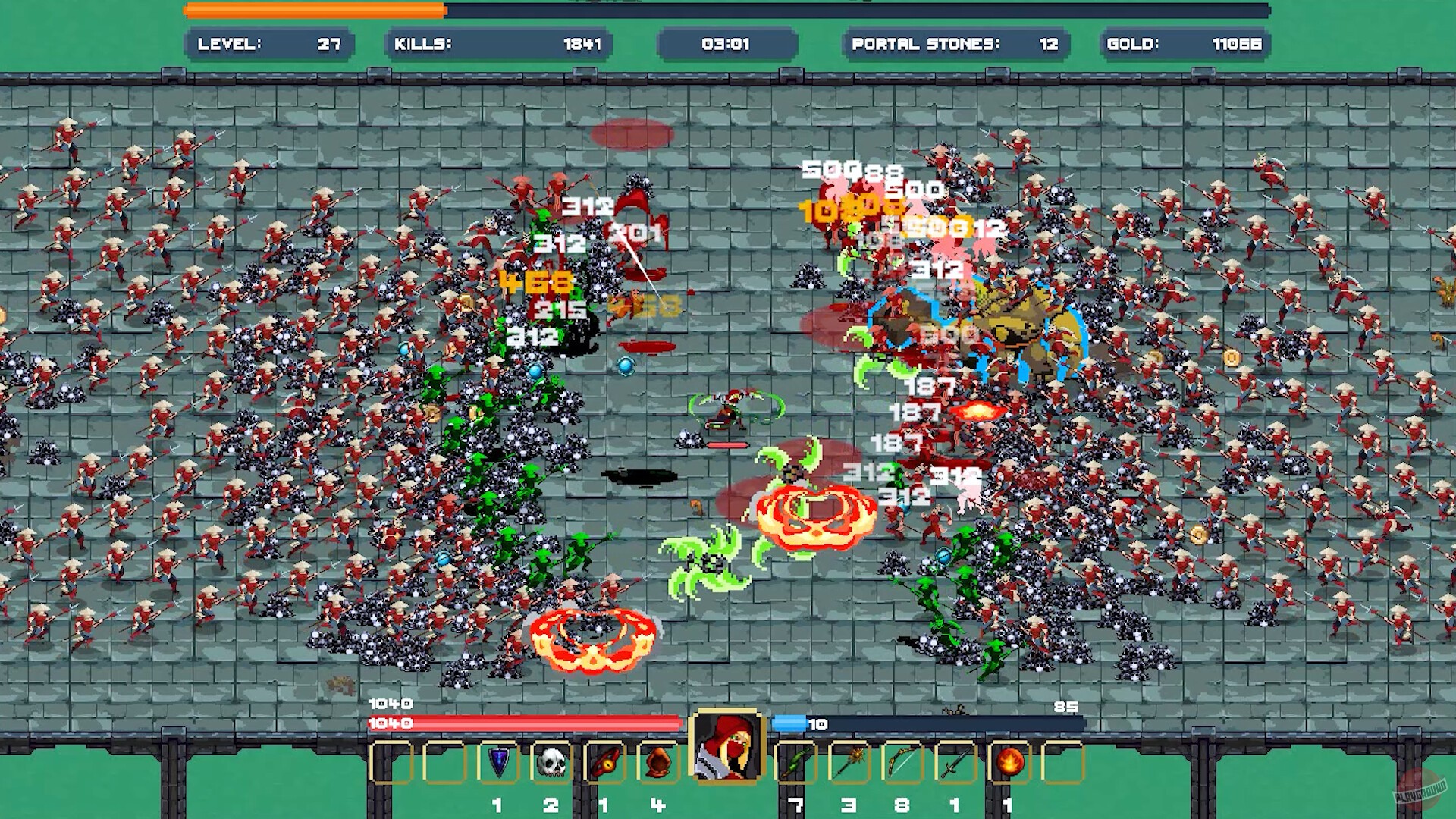 Скриншот из игры Might'n Mow'em - 3