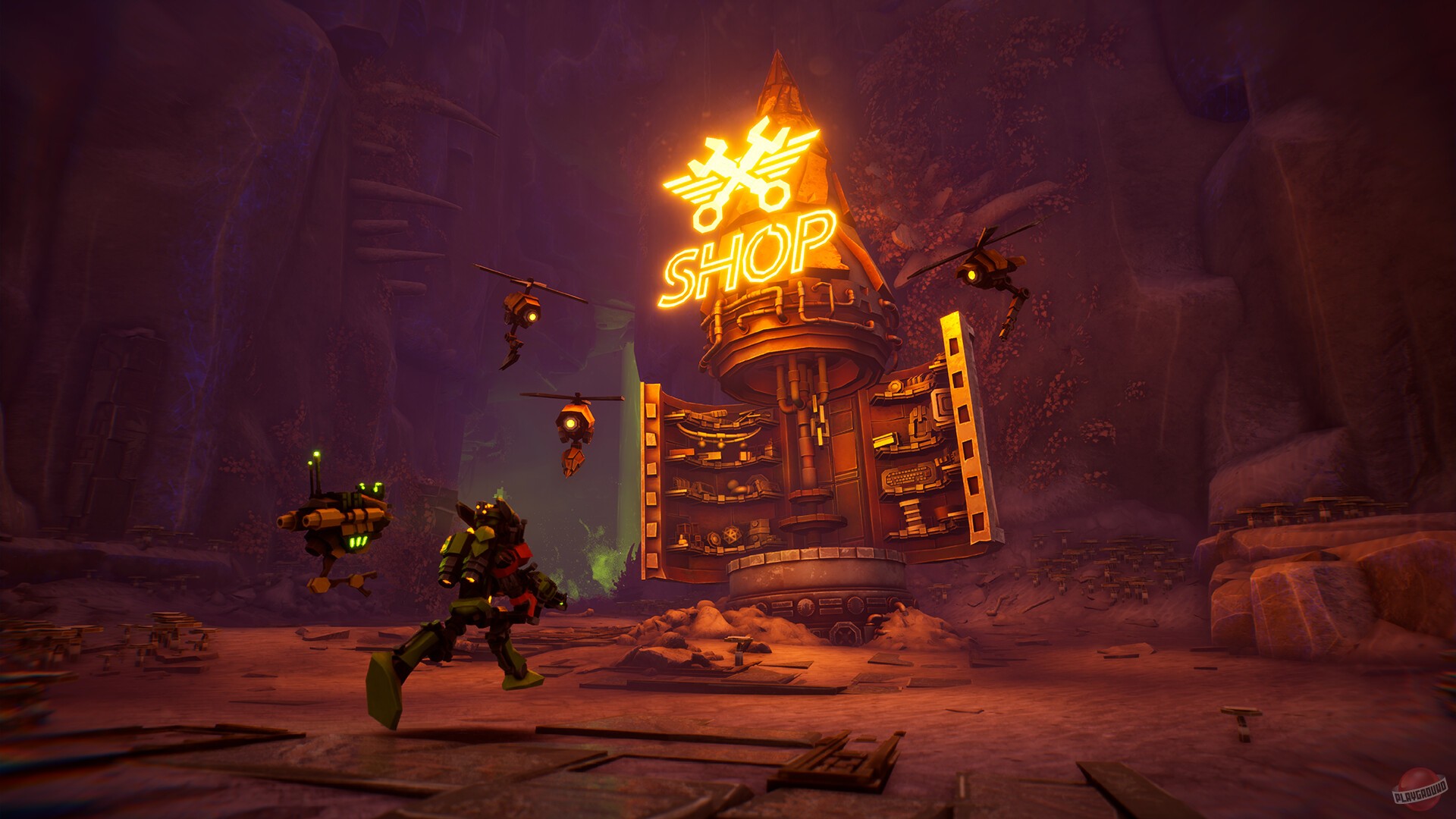 Скриншот из игры Akimbot - 9