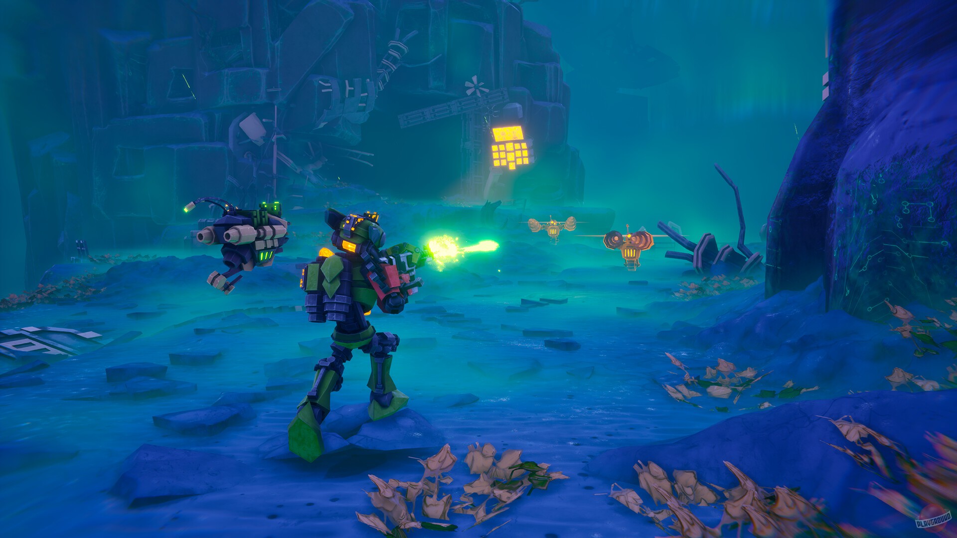 Скриншот из игры Akimbot - 11