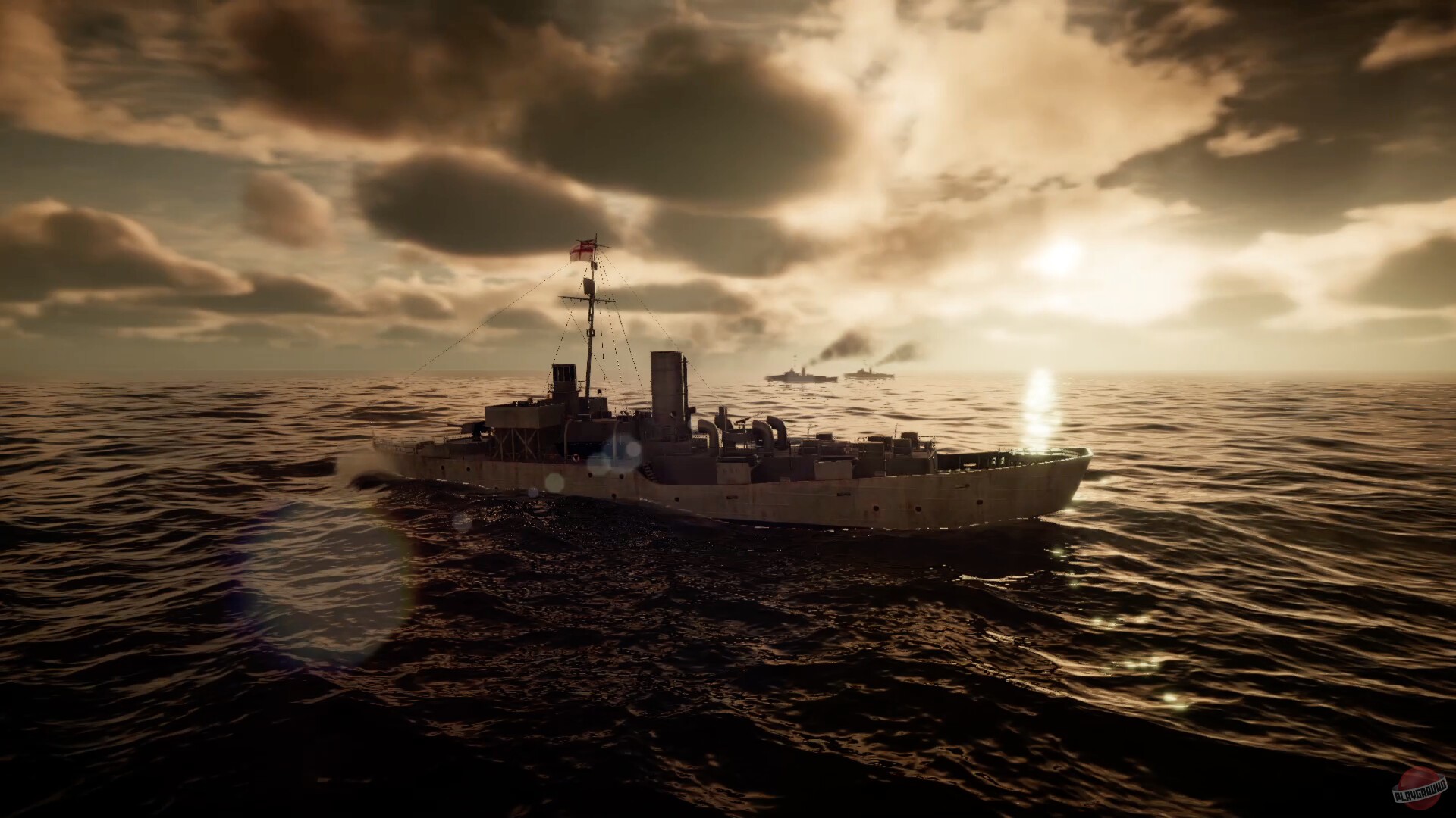 Скриншот из игры Victory at Sea Atlantic - World War II Naval Warfare - 1