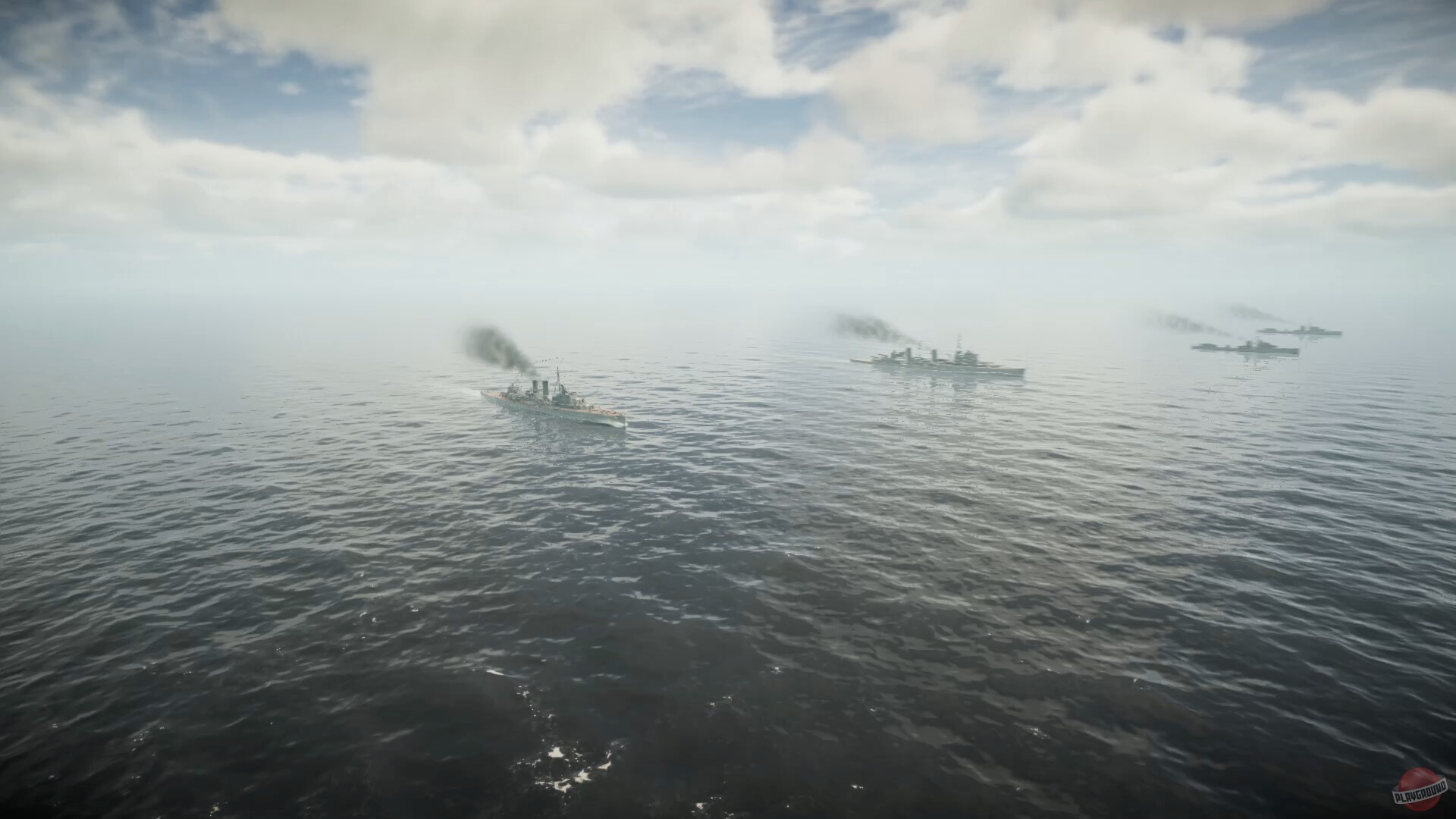 Скриншот из игры Victory at Sea Atlantic - World War II Naval Warfare - 3