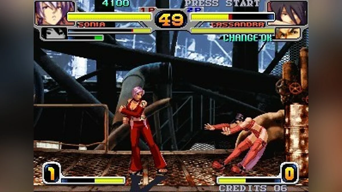 Скриншот из игры Rage of the Dragons - 2