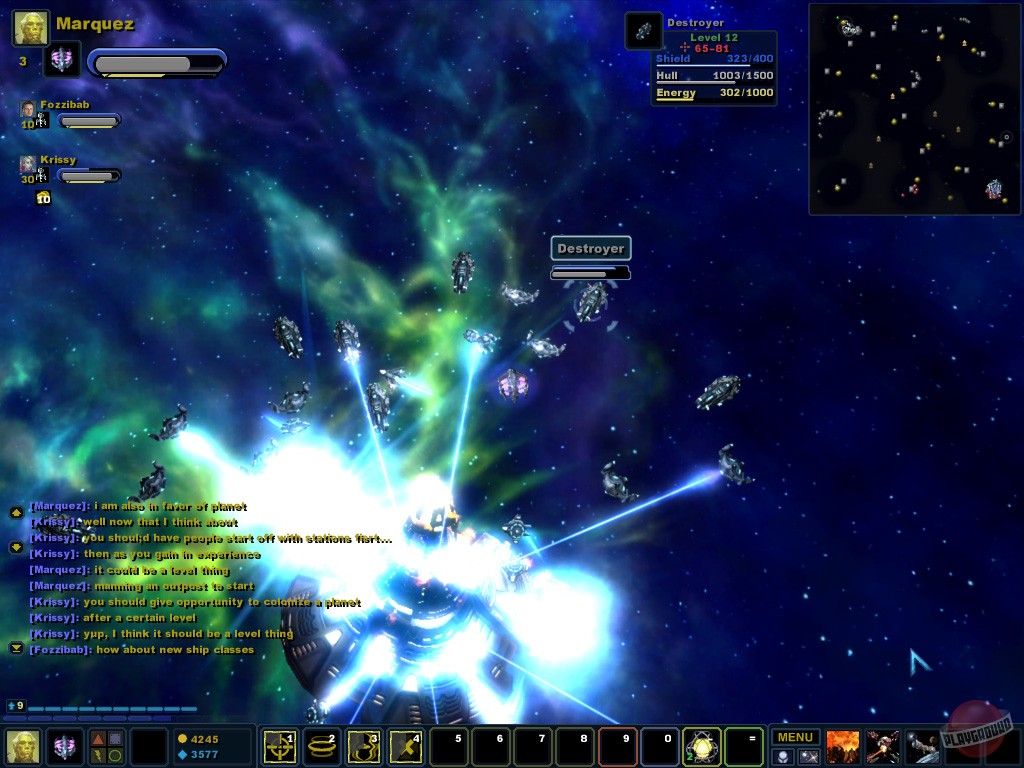 Скриншот из игры Armada Online - 2