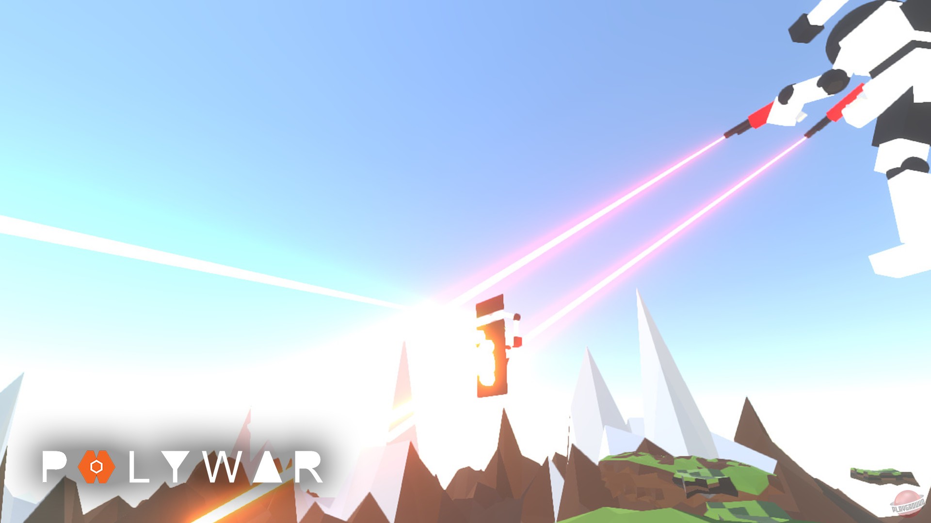 Скриншот из игры POLYWAR - 4