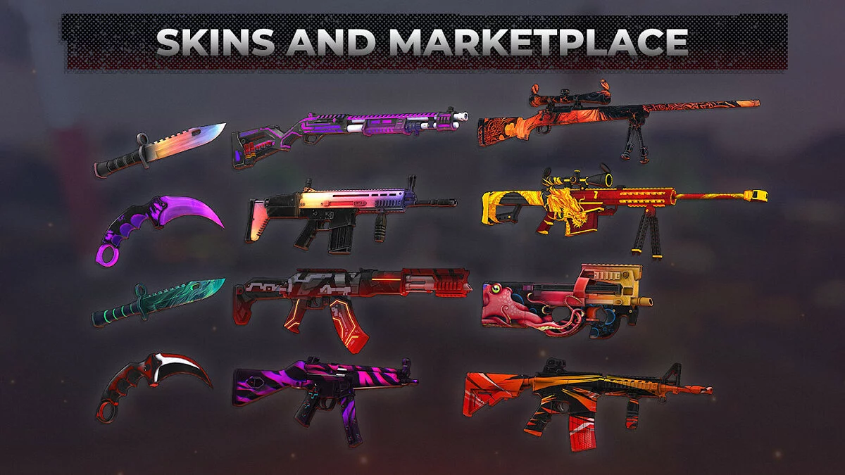 Скриншот из игры POLYWAR - 2