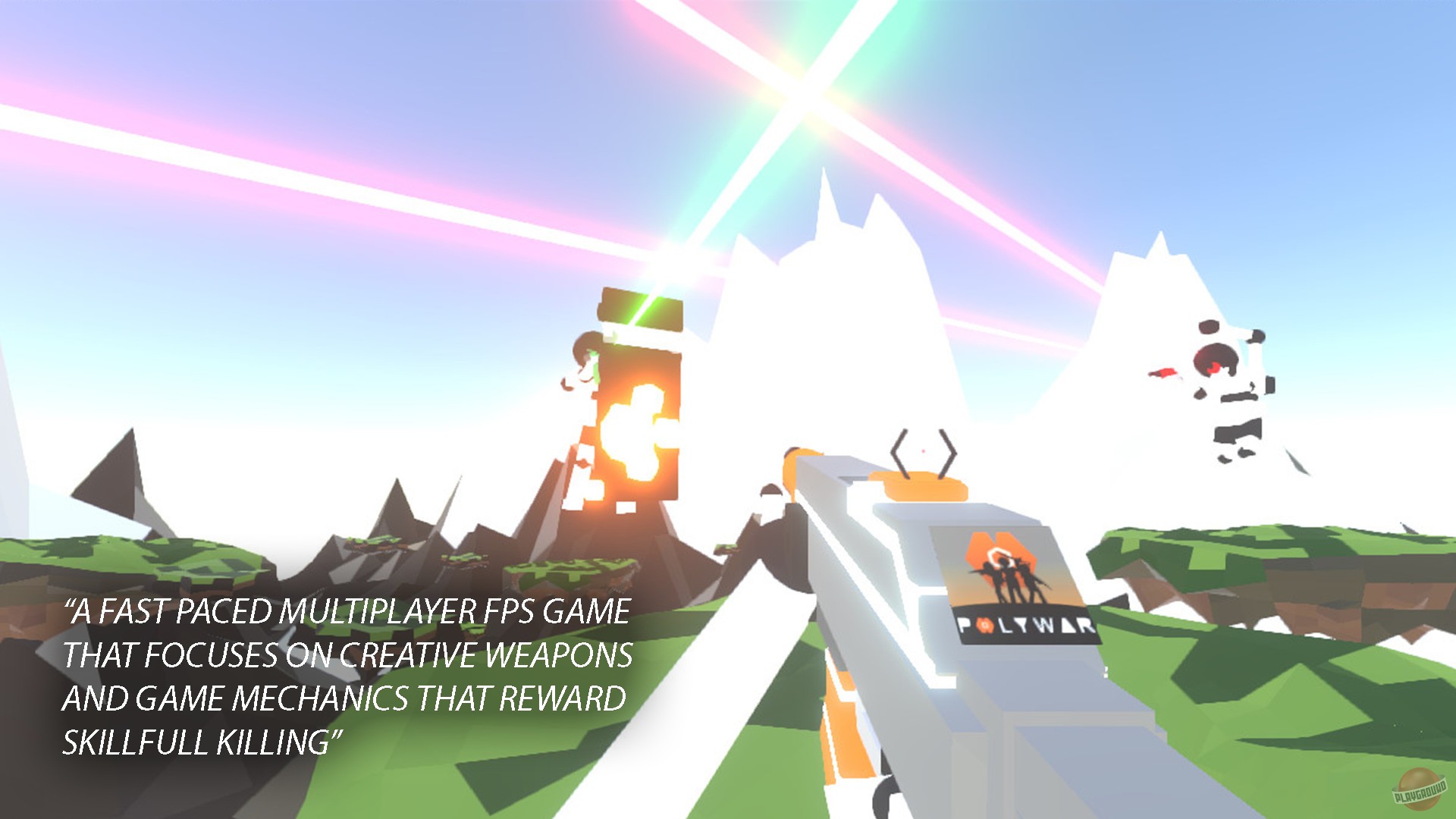 Скриншот из игры POLYWAR - 7