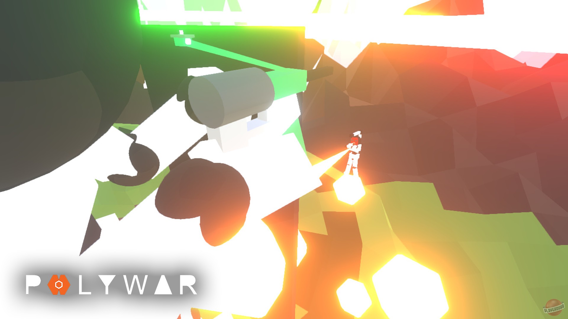 Скриншот из игры POLYWAR - 1