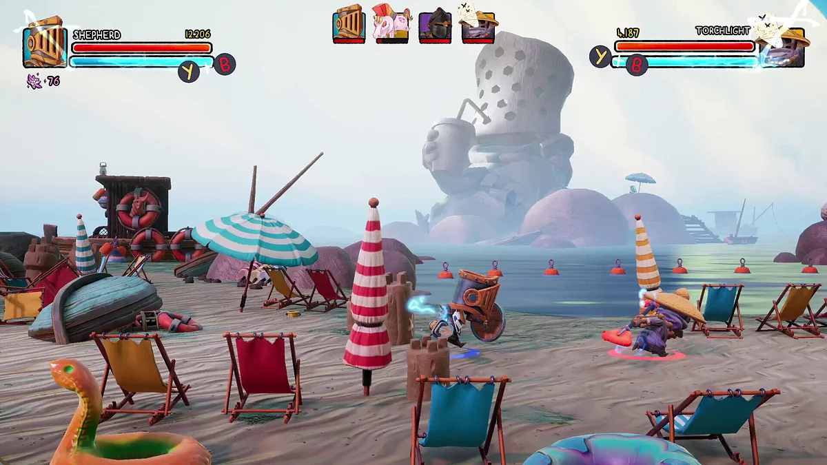 Скриншот из игры Big Helmet Heroes - 8