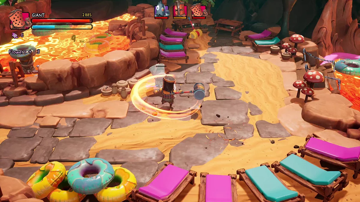 Скриншот из игры Big Helmet Heroes - 13