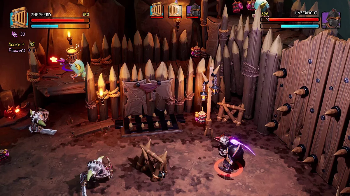 Скриншот из игры Big Helmet Heroes - 11