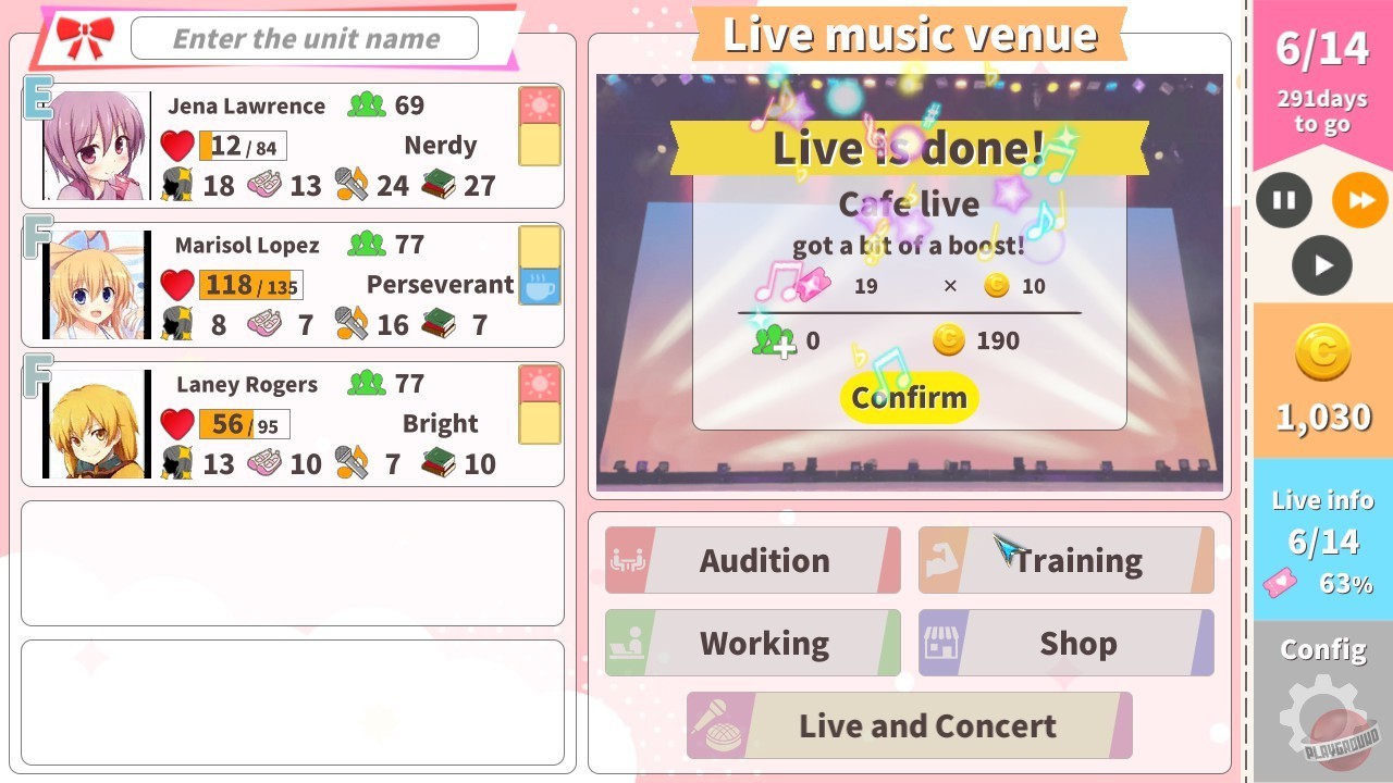 Скриншот из игры Idling Idol - 5