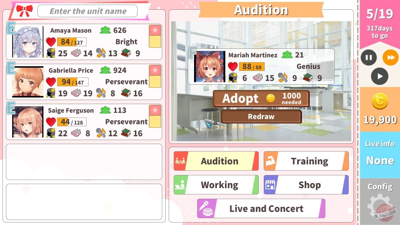 Скриншот из игры Idling Idol - 6