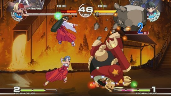 Скриншот из игры ARCANA HEART 3 - 11