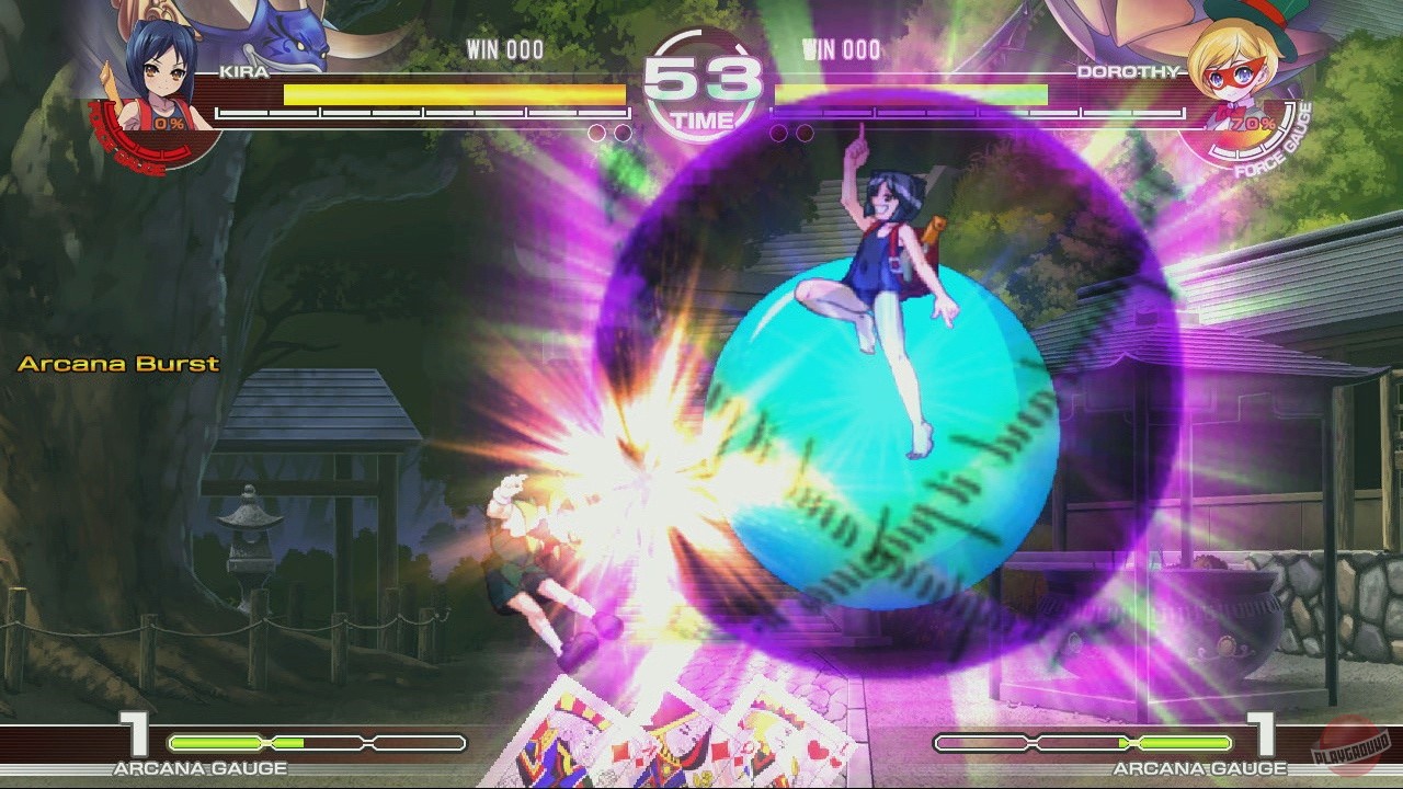 Скриншот из игры ARCANA HEART 3 - 43