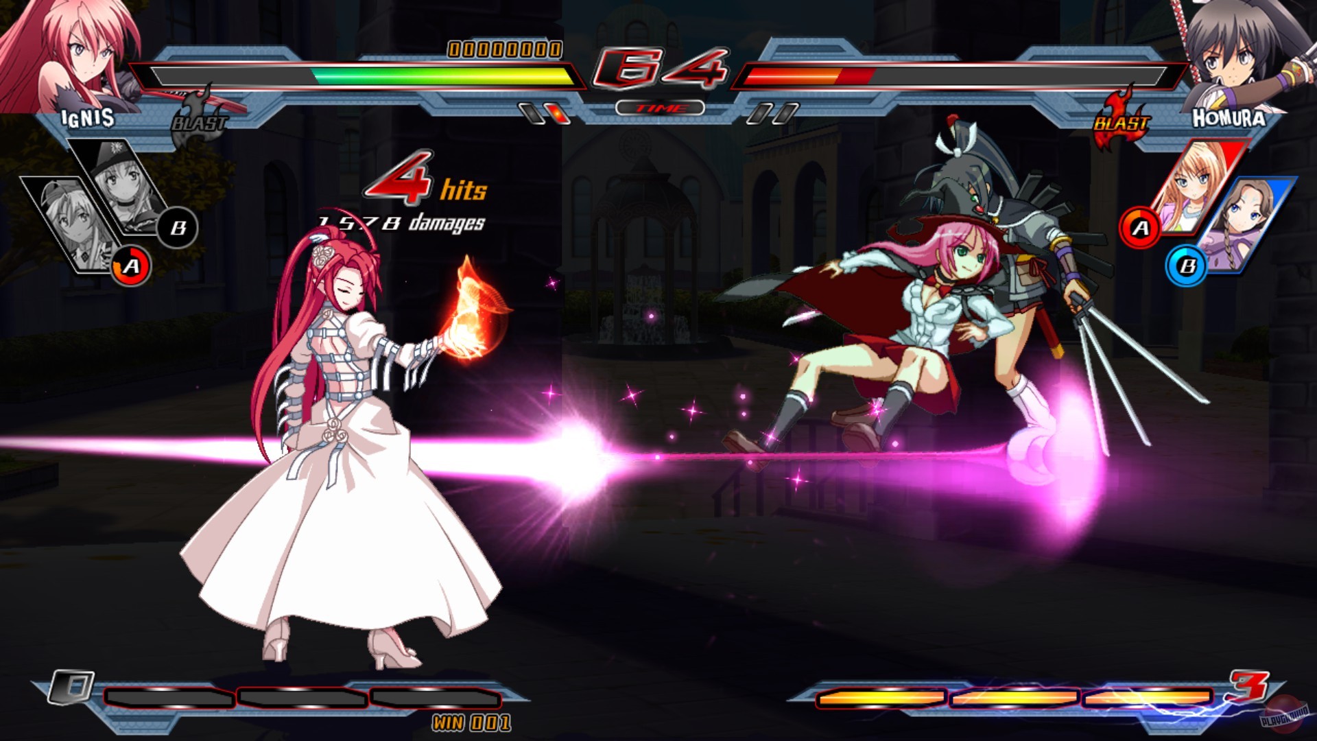 Скриншот из игры Nitroplus Blasterz: Heroines Infinite Duel - 10