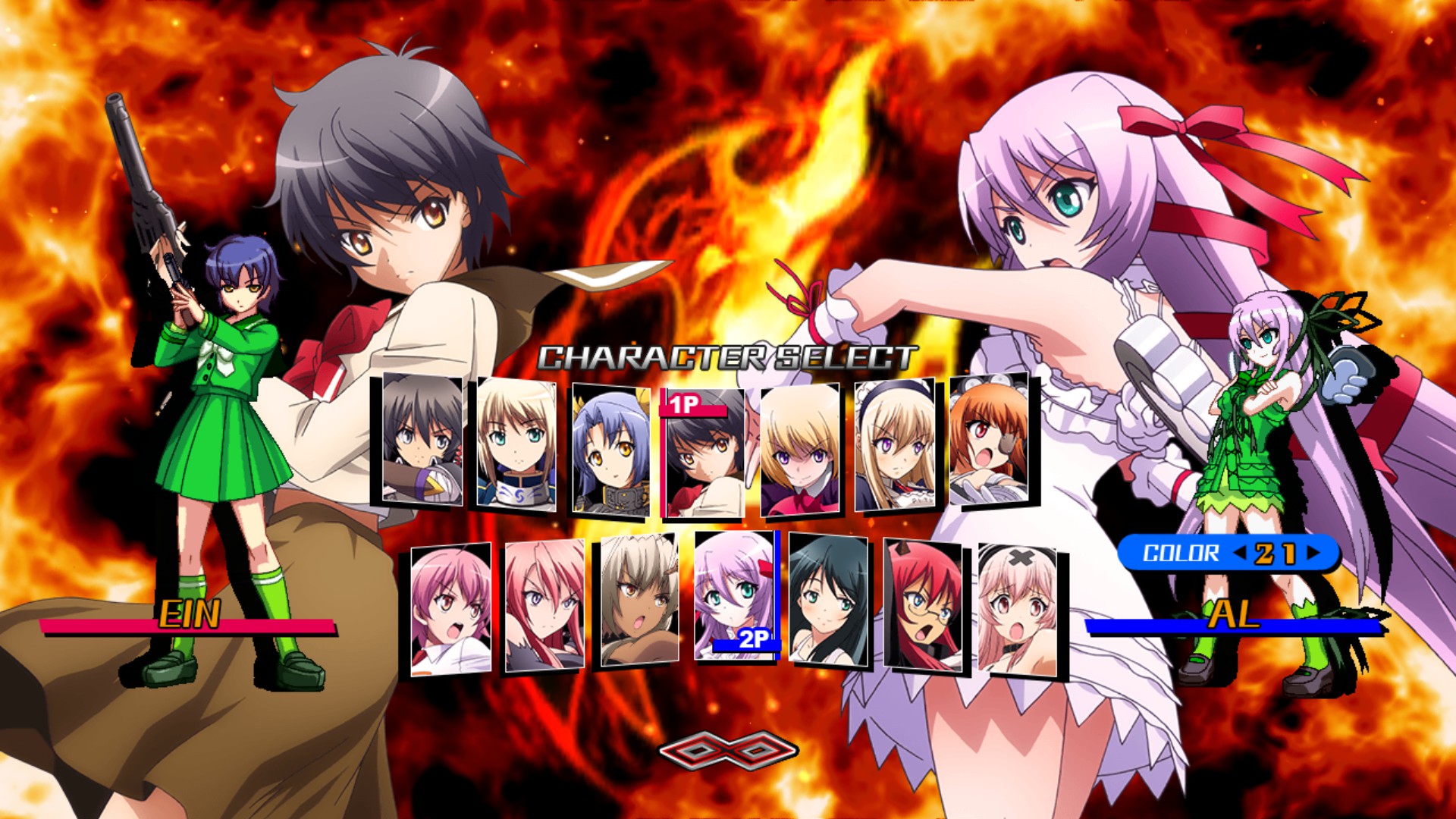 Скриншот из игры Nitroplus Blasterz: Heroines Infinite Duel - 45