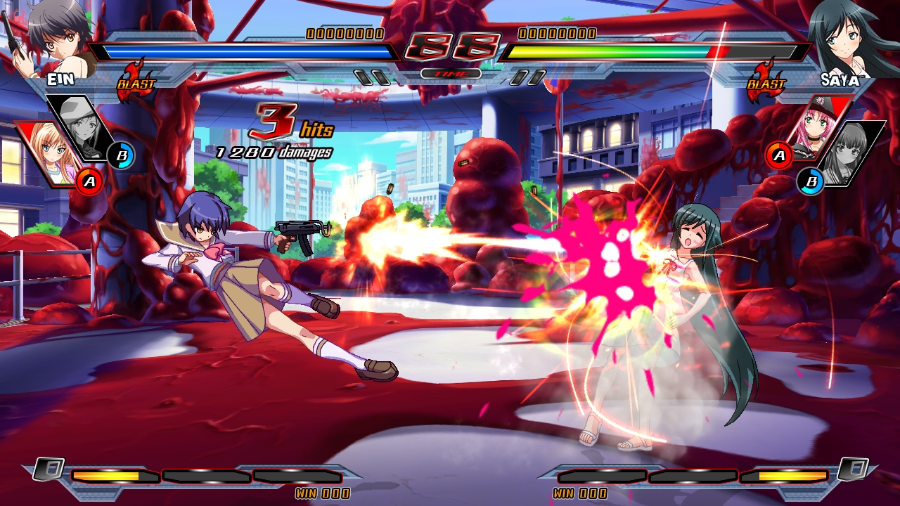 Скриншот из игры Nitroplus Blasterz: Heroines Infinite Duel - 56