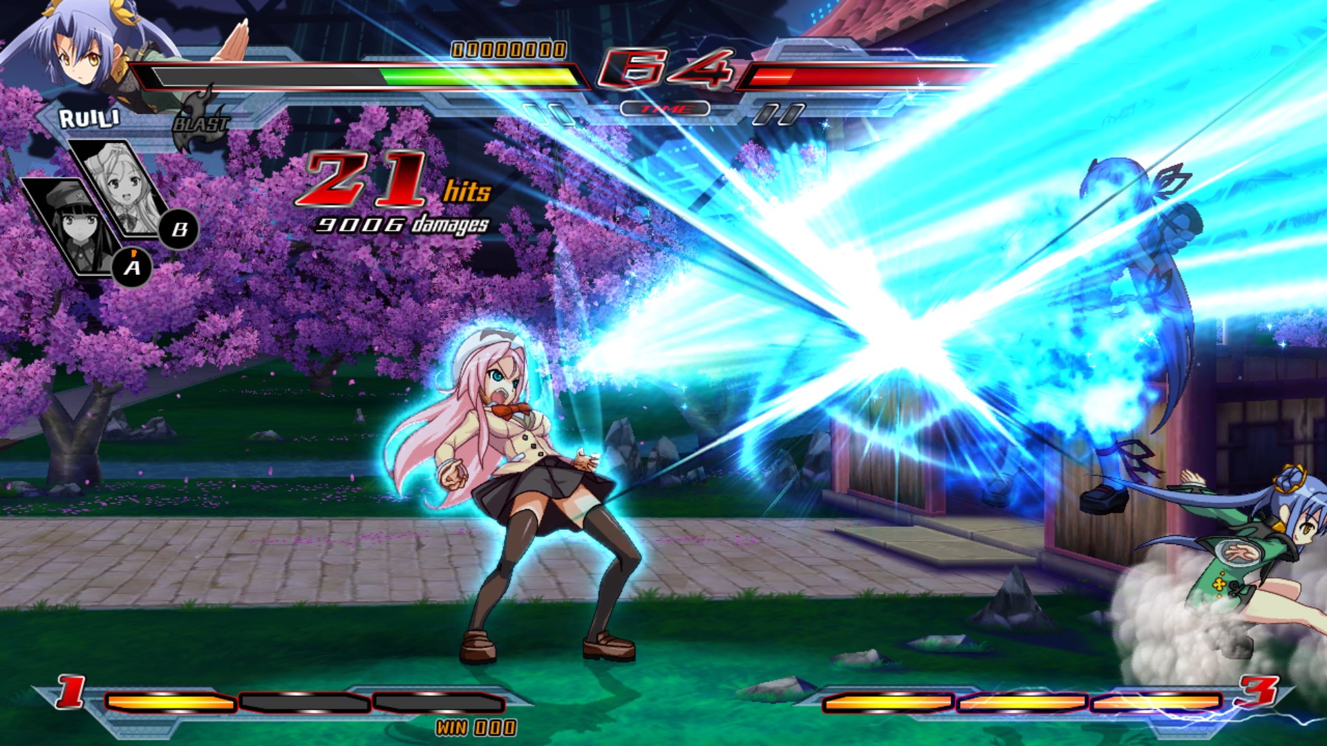Скриншот из игры Nitroplus Blasterz: Heroines Infinite Duel - 125