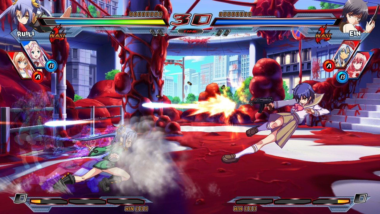Скриншот из игры Nitroplus Blasterz: Heroines Infinite Duel - 94