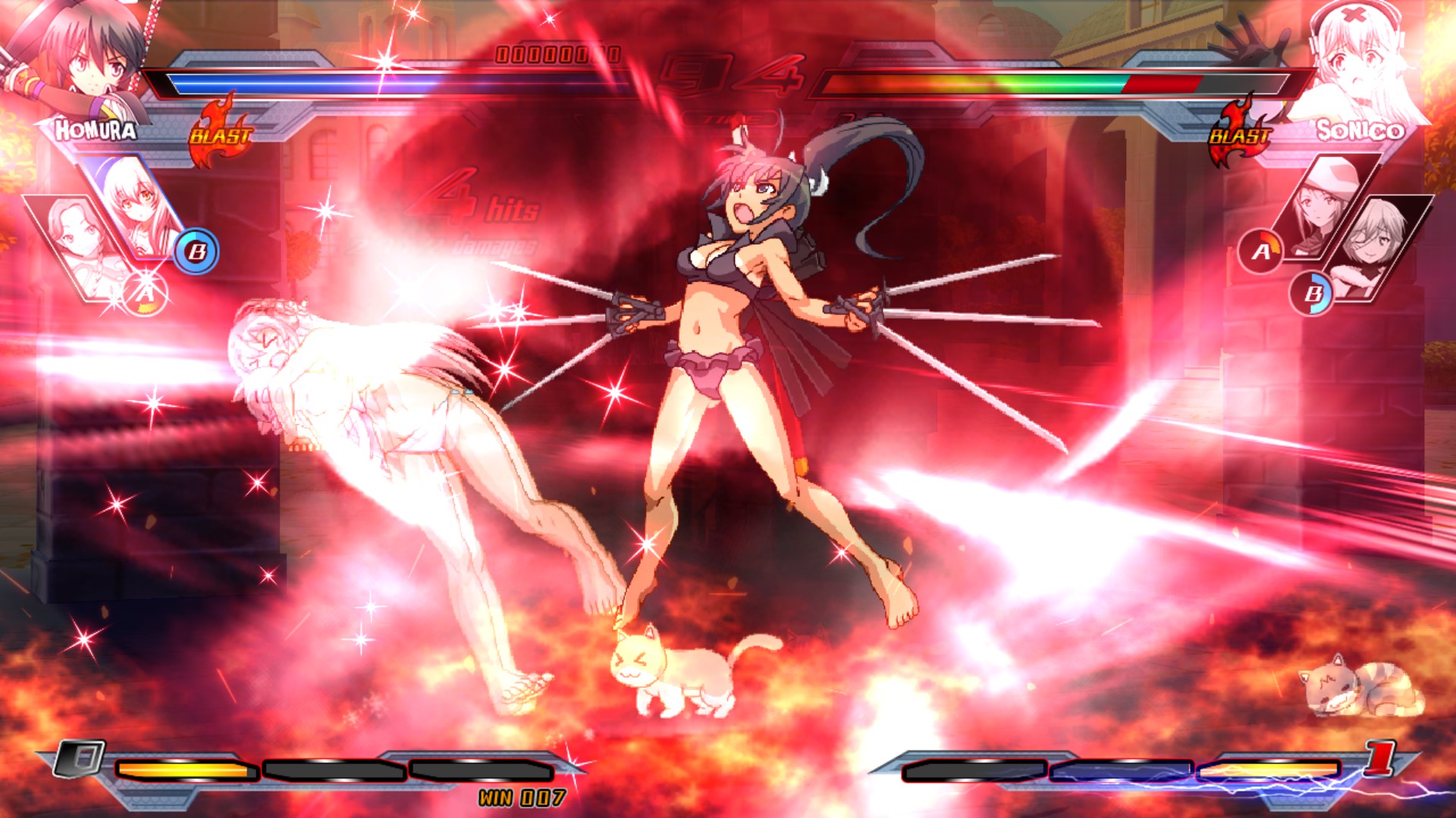 Скриншот из игры Nitroplus Blasterz: Heroines Infinite Duel - 18