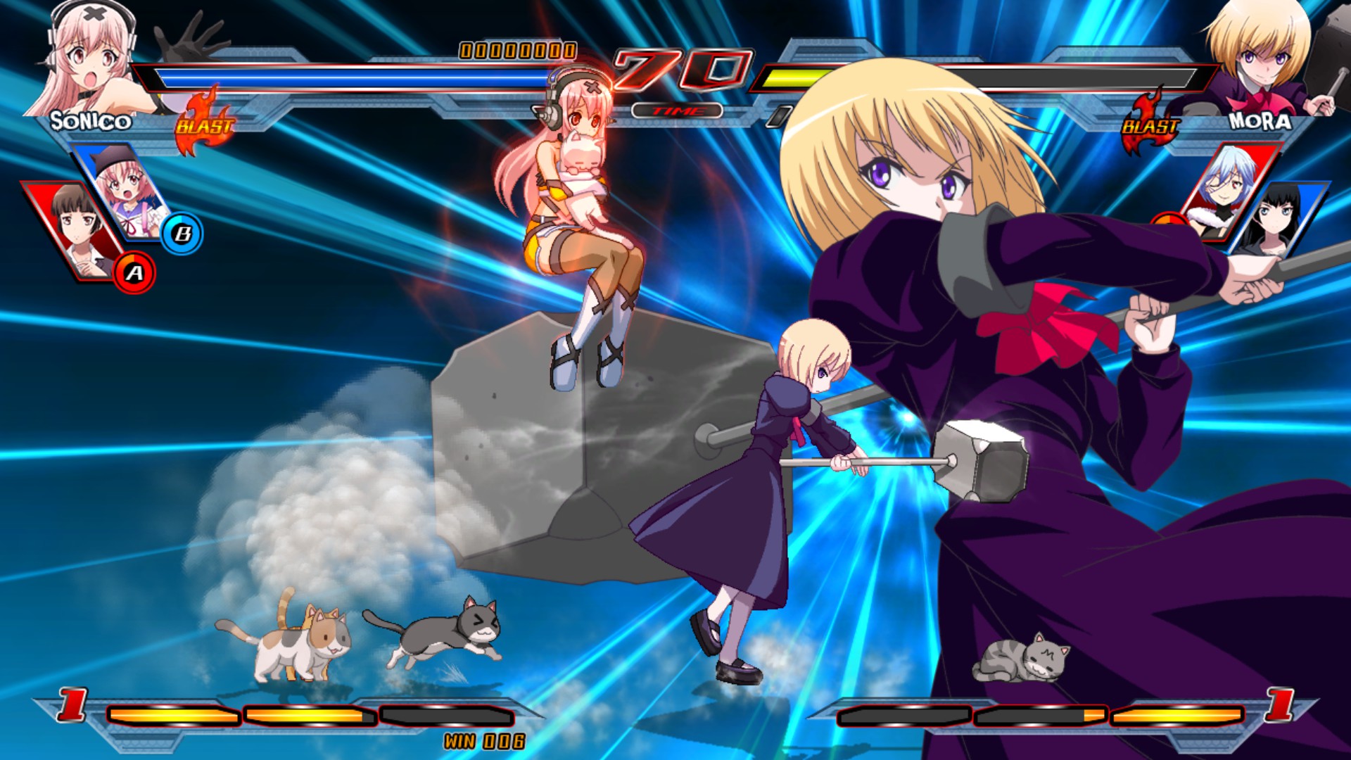 Скриншот из игры Nitroplus Blasterz: Heroines Infinite Duel - 59