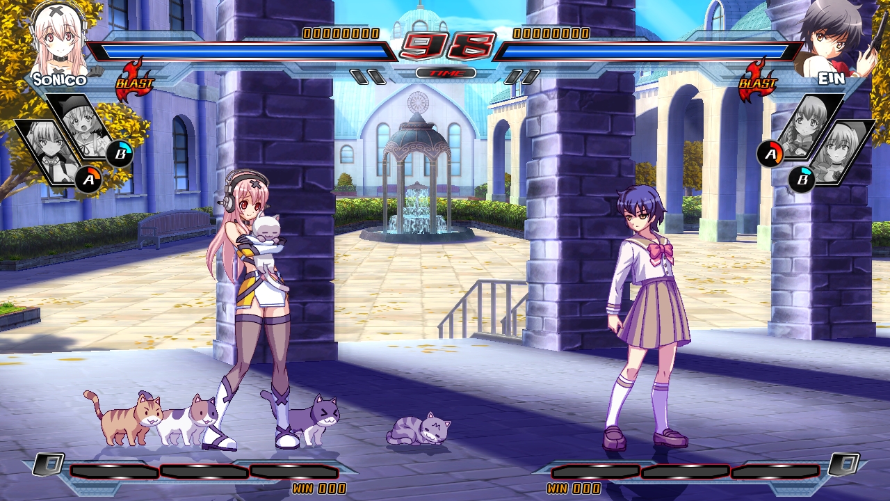 Скриншот из игры Nitroplus Blasterz: Heroines Infinite Duel - 124
