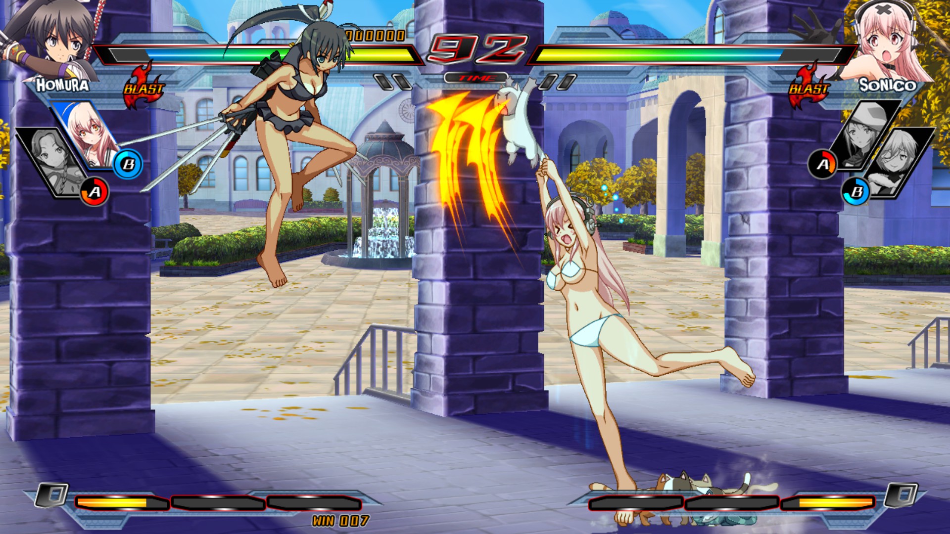 Скриншот из игры Nitroplus Blasterz: Heroines Infinite Duel - 81
