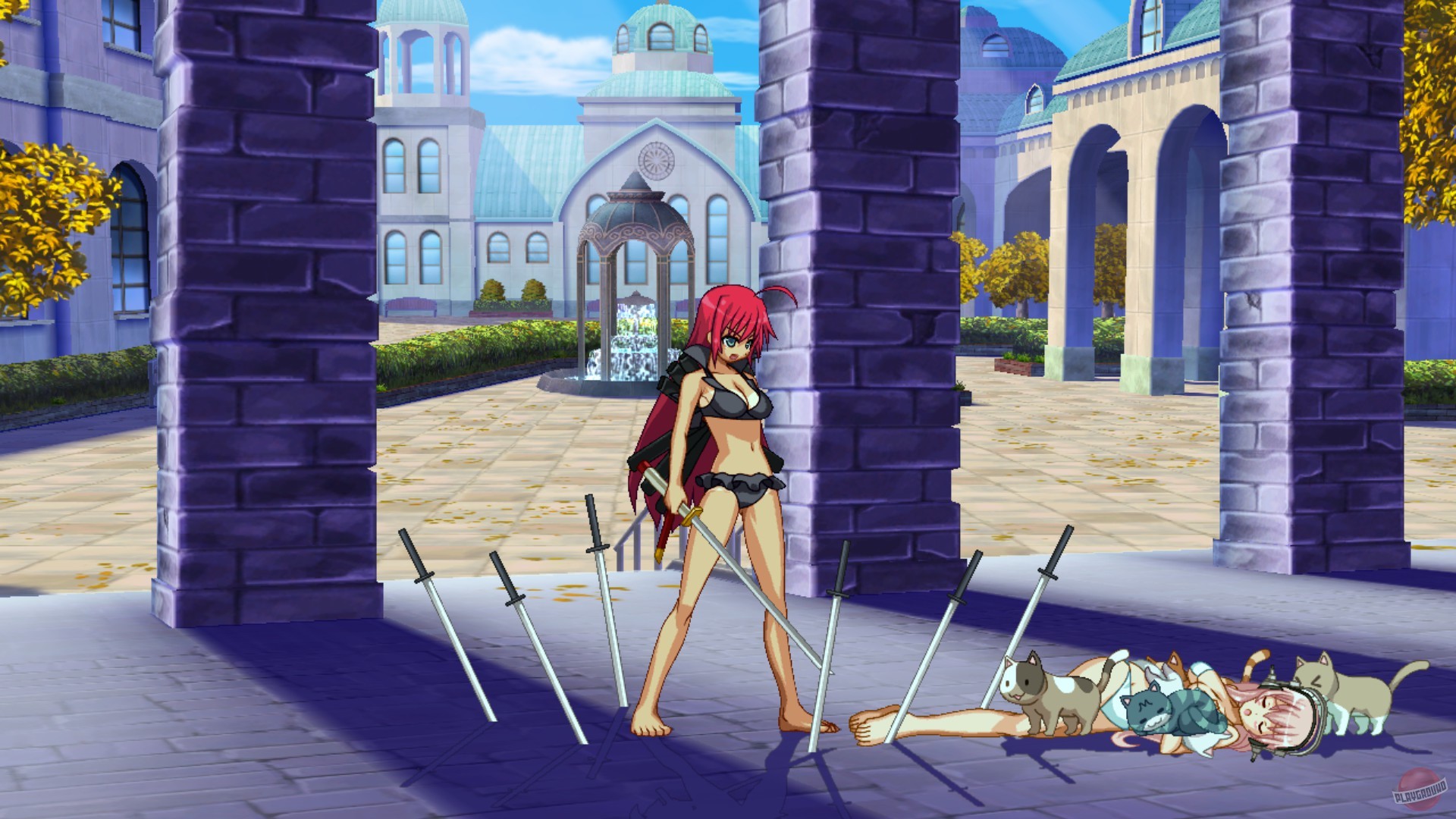 Скриншот из игры Nitroplus Blasterz: Heroines Infinite Duel - 8