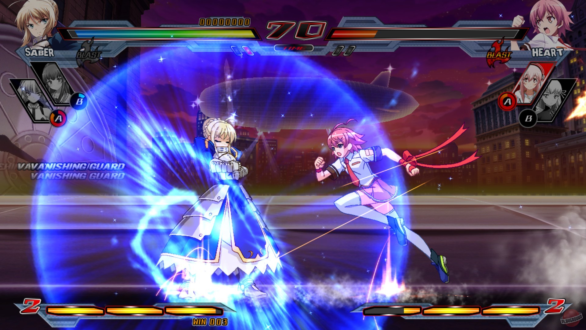 Скриншот из игры Nitroplus Blasterz: Heroines Infinite Duel - 42